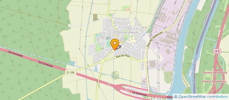 localisation de l'entreprise SCI DES COLIBERTS  OTTMARSHEIM