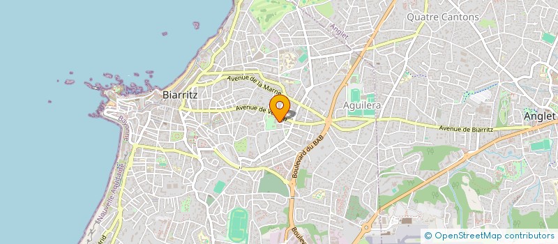 localisation de l'entreprise SCI DES COLLEGES à BIARRITZ