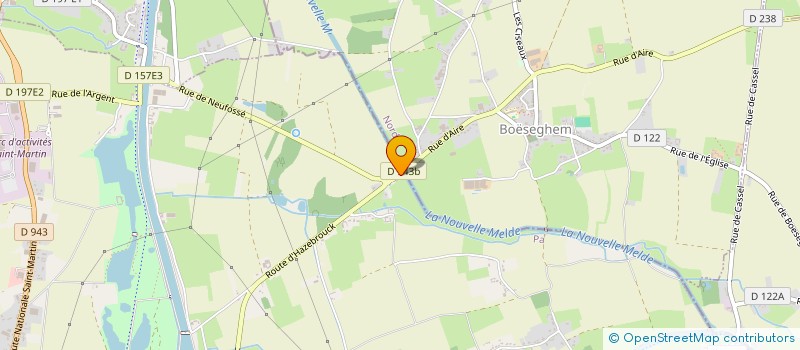 localisation de l'entreprise SCI DES COLLIERES  AIRE-SUR-LA-LYS