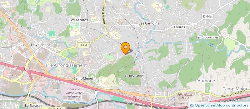 localisation de l'entreprise SCI DES COLLINES à MARSEILLE
