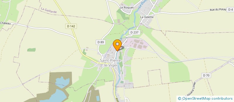 localisation de l'entreprise SCI DES COLOMBES  SAINT-PIERRE-LE-VIGER