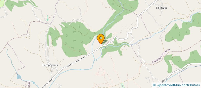 localisation de l'entreprise SCI DES COMBELLES  CEZAC