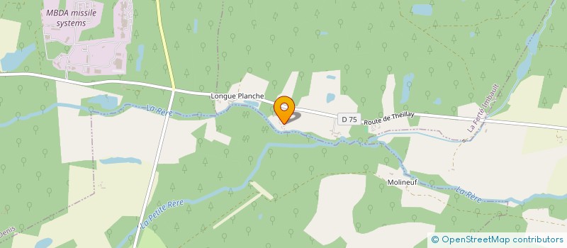 localisation de l'entreprise SCI DES COMBES  SALBRIS