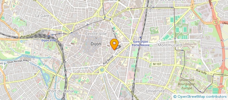 localisation de l'entreprise SCI DES COMBOTTES à DIJON