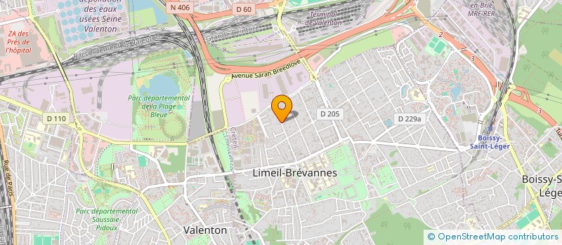 localisation de l'entreprise SCI DES COMMERCES à LIMEIL-BREVANNES