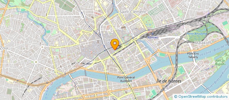 localisation de l'entreprise SCI DES COMPAGNONS  NANTES