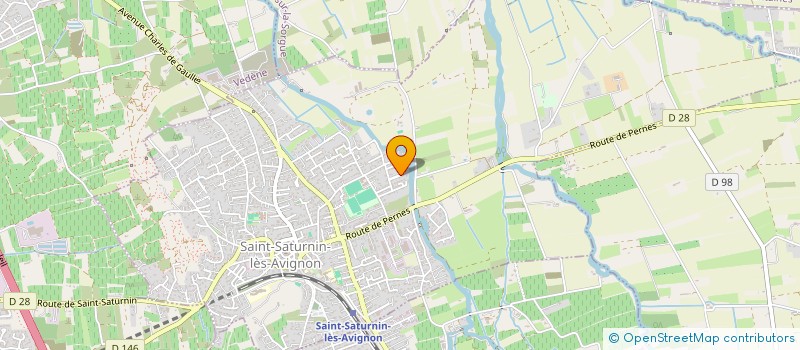 localisation de l'entreprise SCI DES COMTADINES  SAINT-SATURNIN-LES-AVIGNON