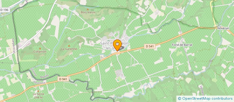 localisation de l'entreprise SCI DES CONDAMINES  TAULIGNAN