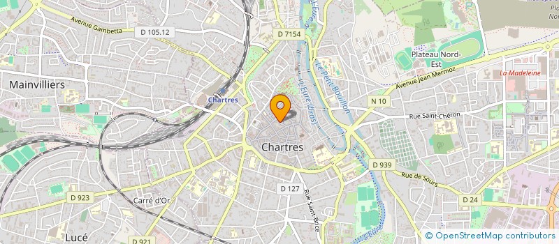localisation de l'entreprise SCI DES CONSULS à CHARTRES