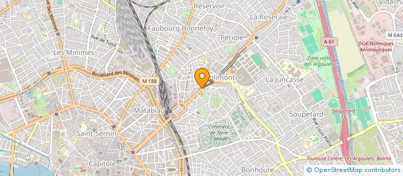 localisation de l'entreprise SCI DES CONSULTANTSTOULOUSE  TOULOUSE