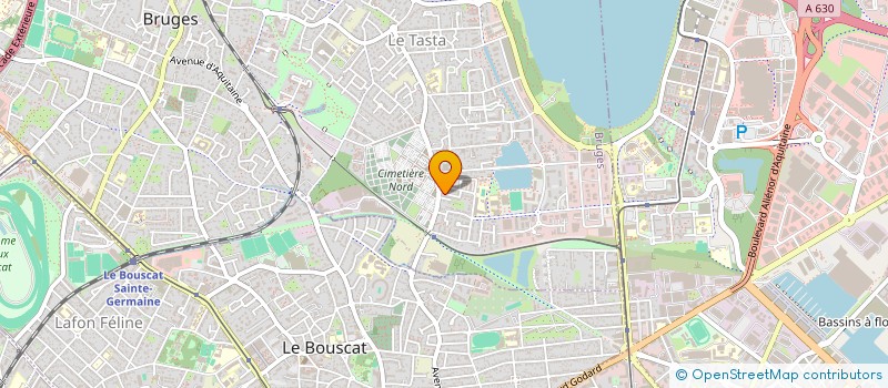 localisation de l'entreprise SCI DES CONTES  BRUGES