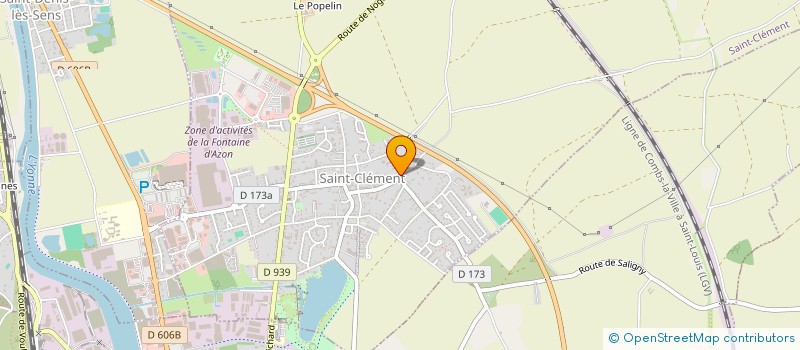 localisation de l'entreprise SCI DES CONTREBANDIERS à SAINT-CLEMENT