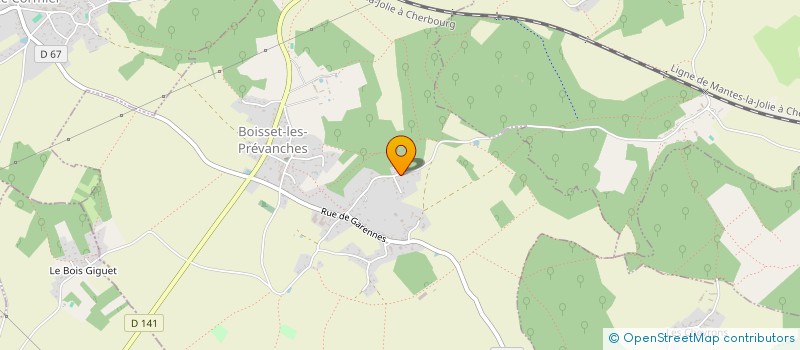 localisation de l'entreprise SCI DES COPEAUX  FAINS