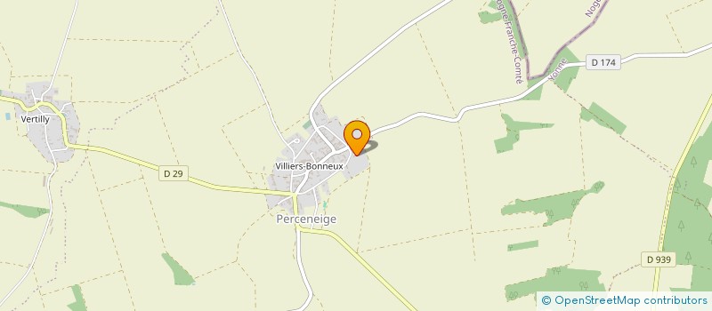 localisation de l'entreprise SCI DES COQUELICOTS  PERCENEIGE