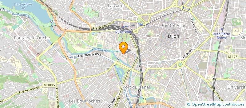 localisation de l'entreprise SCI DES COQUELICOTS à DIJON