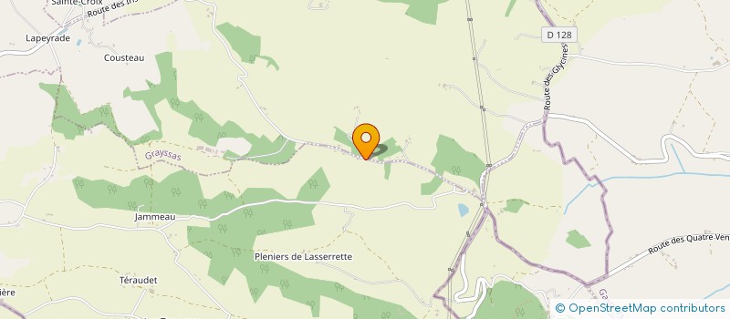 localisation de l'entreprise SCI DES COQUELICOTS  CLERMONT-SOUBIRAN