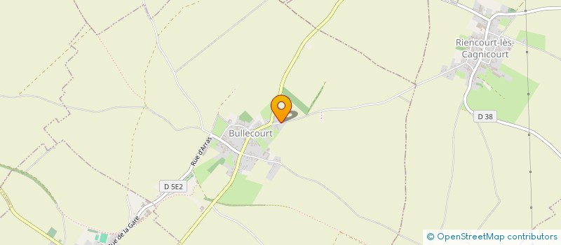 localisation de l'entreprise SCI DES COQUELICOTS  BULLECOURT