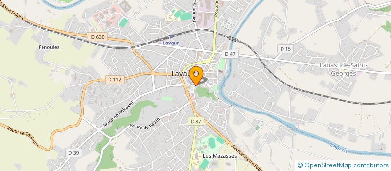 localisation de l'entreprise SCI DES COQUILLOUS  LAVAUR