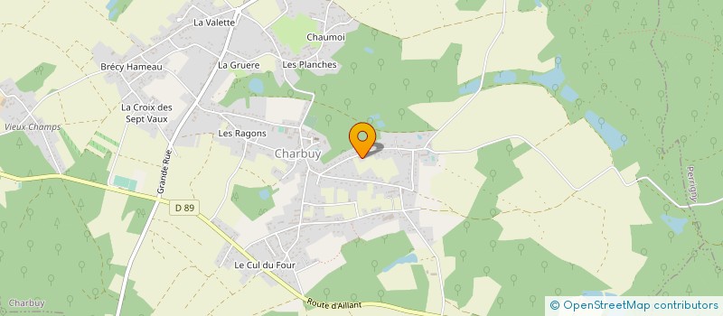 localisation de l'entreprise SCI DES CORDELIERS  CHARBUY