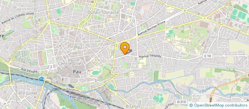 localisation de l'entreprise SCI DES CORDELIERS à PAU