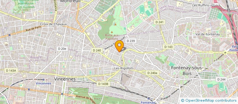 localisation de l'entreprise SCI DES CORDELIERS à FONTENAY-SOUS-BOIS