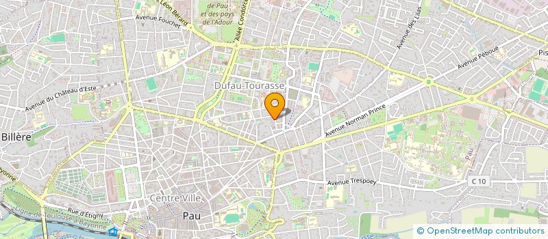 localisation de l'entreprise SCI DES CORDELIERS à PAU