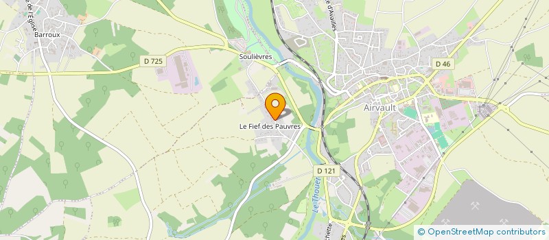 localisation de l'entreprise SCI DES CORDERIES  AIRVAULT