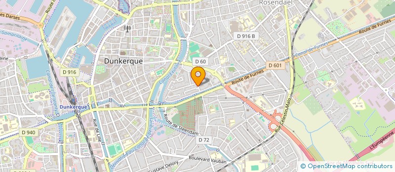 localisation de l'entreprise SCI DES CORDERIES à DUNKERQUE