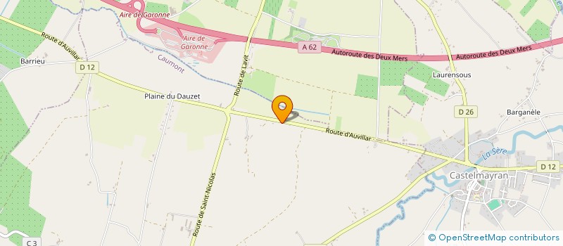 localisation de l'entreprise SCI DES CORNIERES  MERLES