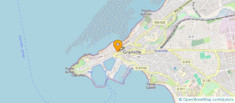 localisation de l'entreprise SCI DES CORSAIRES à GRANVILLE
