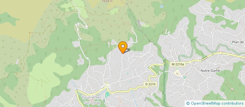 localisation de l'entreprise SCI DES COSTES  TOURRETTES-SUR-LOUP
