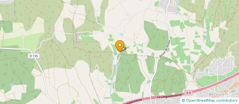 localisation de l'entreprise SCI DES COSTIERES  CABRIERES