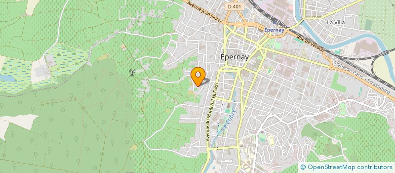 localisation de l'entreprise SCI DES COTEAUX à EPERNAY