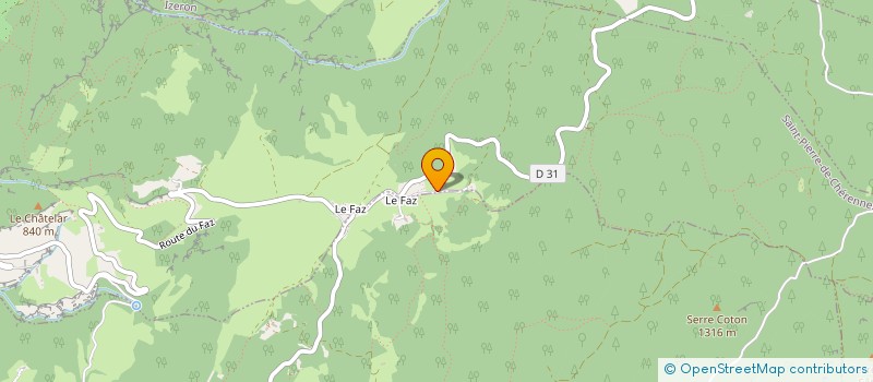 localisation de l'entreprise SCI DES COULMES  SAINT-PIERRE-DE-CHERENNES