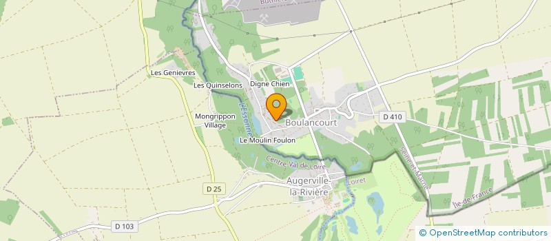 localisation de l'entreprise SCI DES COULONS  BOULANCOURT