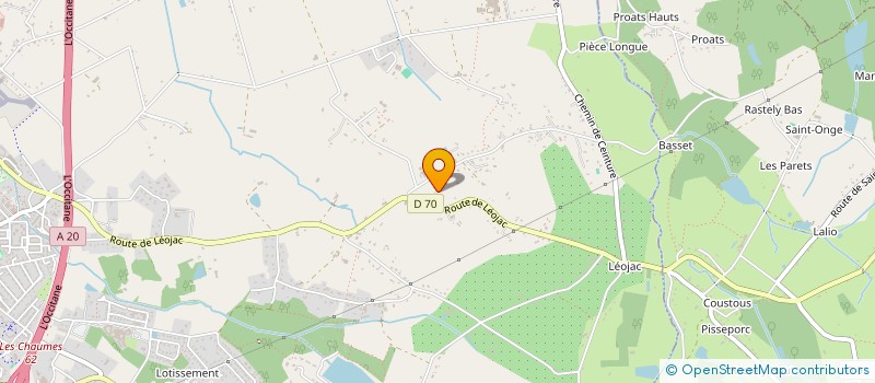 localisation de l'entreprise SCI DES COULOUMBAYRES  MONTAUBAN