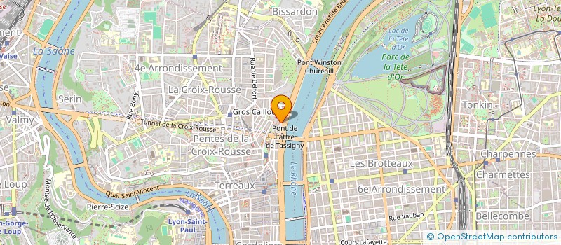 localisation de l'entreprise SCI DES COURTINES à LYON