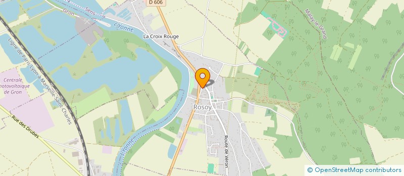 localisation de l'entreprise SCI DES COUSINS  SENS