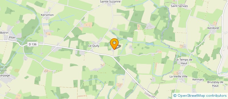 localisation de l'entreprise SCI DES CRAPAUDS  QUESTEMBERT