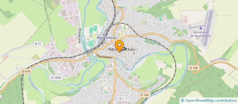 localisation de l'entreprise SCI DES CREPINS  NEUFCHATEAU