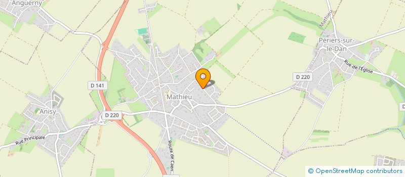 localisation de l'entreprise SCI DES CROCUS  MATHIEU