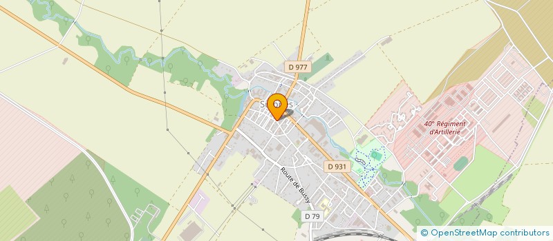 localisation de l'entreprise SCI DES CROQUILLONS  GUEUX