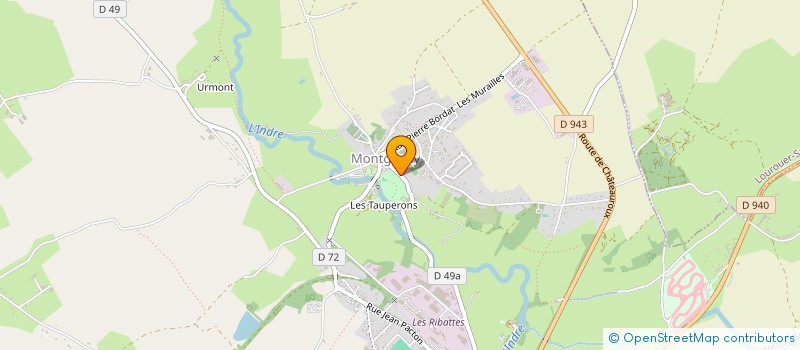 localisation de l'entreprise SCI DES CROSSES à MONTGIVRAY