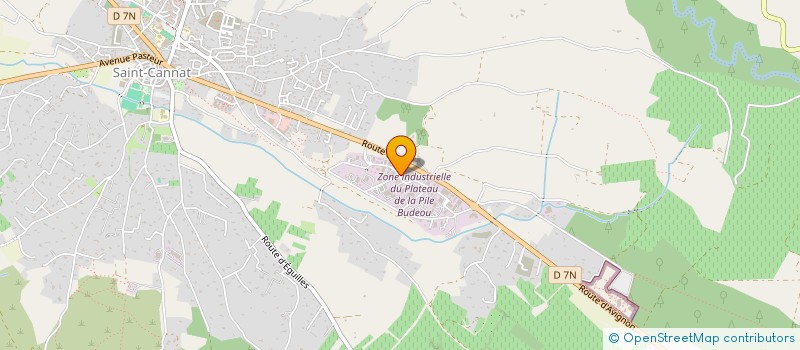 localisation de l'entreprise SCI DES CROTTES  SAINT-CANNAT