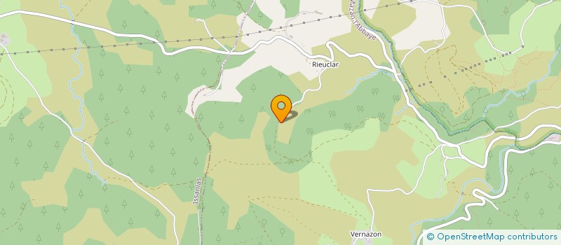 localisation de l'entreprise SCI DES CROZES  MAZAN-L'ABBAYE