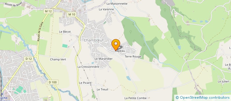 localisation de l'entreprise SCI DES CROZETS  CHAMBUF