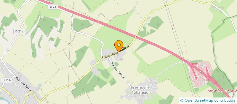 localisation de l'entreprise SCI DES CUMINES  FRESNOY LE CHATEAU