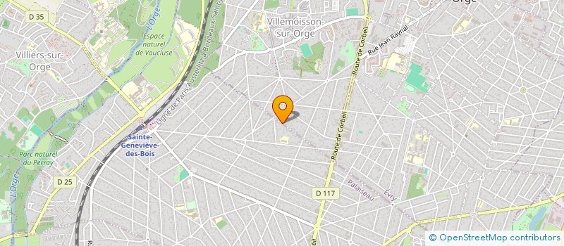 localisation de l'entreprise SCI DES CYCLADES à VILLEMOISSON-SUR-ORGE