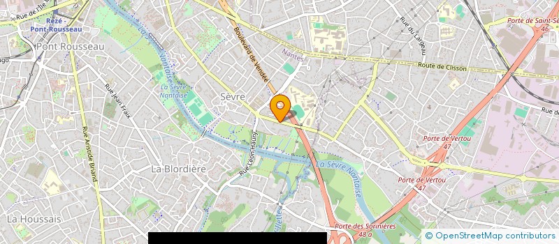 localisation de l'entreprise SCI DES CYPRES A VERTOU à NANTES