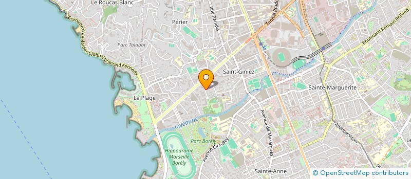 localisation de l'entreprise SCI DES CYPRES ROUGES à MARSEILLE
